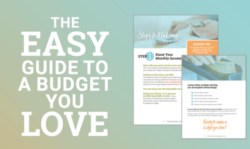 The Easy Guide to a Budget You Love