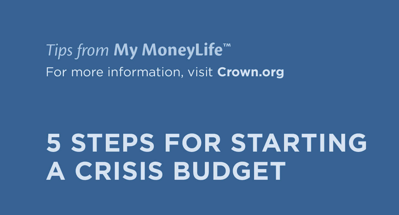 Crisis Budget | Crown Financial Ministries