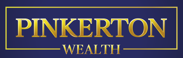 Pinkerton Wealth Logo Gold On Blue Pinkerton Wealth Logo Gold On Blue